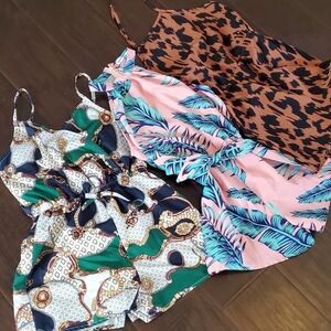 3 Shein Girl rompers size 11/12